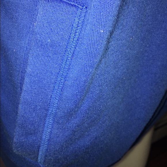 Blue Victoria's Secret Pink Zip Pullover Sz Medium - Picture 7 of 7